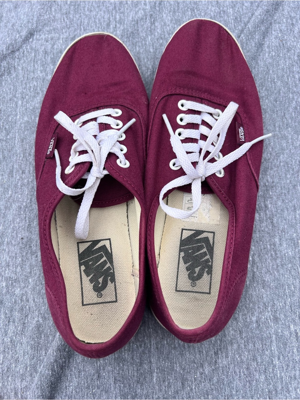 Lo Pro Maroon VANS - Women’s 7 - Lace Up Sneakers - Picture 4 of 6
